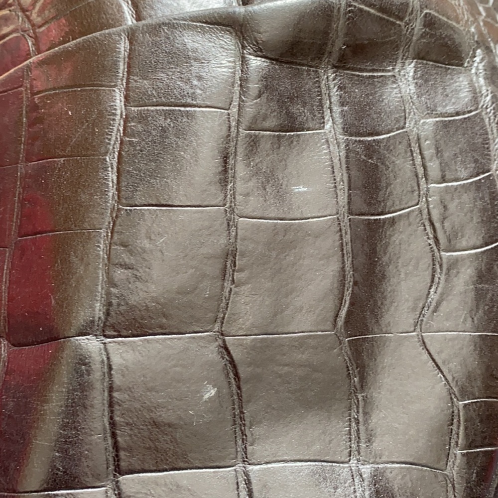 Coach Black Croc Embossed Madison Sophia Satchel - Picture 6 of 13